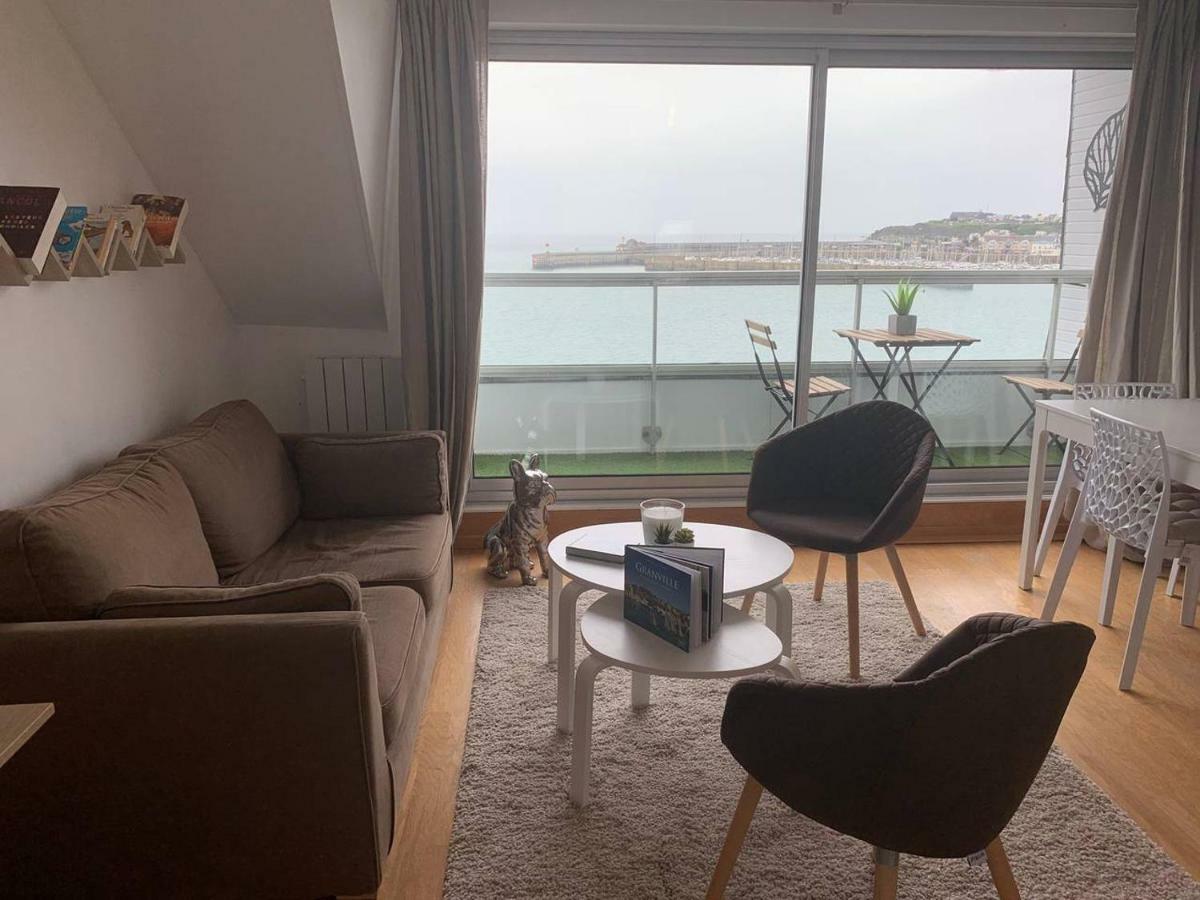 Un Balcon Sur La Mer, Acces Direct A La Plage Granville Eksteriør billede